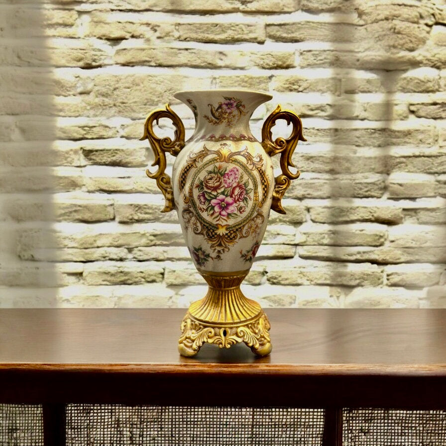 Barok Gold Antik Vazo
